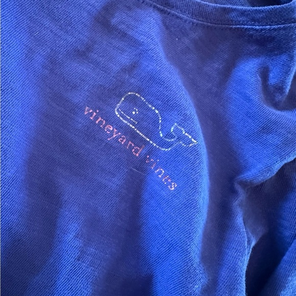 Girl’s Vineyard Vines L/S Tee T-Shirt Size Large (14) Blue - Picture 3 of 5